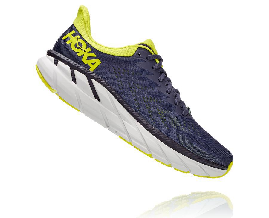 Tenis Hoka One One Hombre Azul Marino - Clifton 7 - GOBM95732